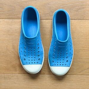 Native Kids' Jefferson Water Friendly Slip-On Sneaker - Aqua J2